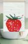 Preview: Extartiqe Duschrollo - Erdbeere modernes Rollo Made in Germany